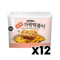 바르다김선생 바르다김선생 로제 가락떡볶이 즉석용기컵 242g x 12개