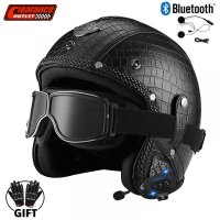 Moto Helmet Bluetooth DOT Safety Protection Children Helmet ABS Material Motorcycle Helmet Capacete