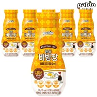 팔도 비빔장 버터간장 소스 200g x 6개