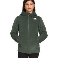 노스페이스 THE NORTH FACE 프린트 양면 모스버드 파카 여아용 재킷 백리향