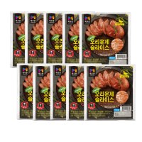 목우촌 오메가3 오리훈제 슬라이스 180g 10개