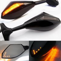 PCX 사이드미러 백 미러 LED 조명 핸들바 2Pcs