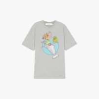 메종키츠네 아이스크림 콤포트 티셔츠 ICE CREAM SPLASH COMFORT TEE-SHIRT 명품직구