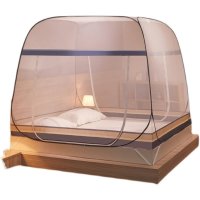 모기장 이지 원터치 사각텐트 대형 침대 캠핑 방충망
