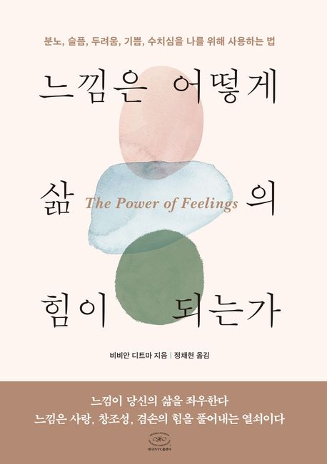 느낌은 어떻게 삶의 힘이 되는가 (분노, 슬픔, 두려움, 기쁨, 수치심을 나를 위해 사용하는 법) 표지