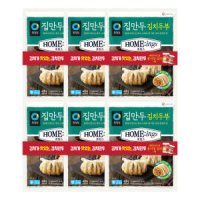 청정원 호밍스 집만두 김치두부 400g 6개