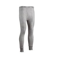 Indera Men s 2 Layer Wool OutsideSilvadur Inside Pants Indera Large Heather