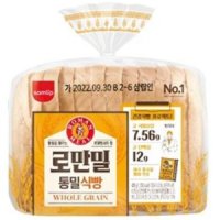 삼립 천연효모 로만밀식빵 420g4봉