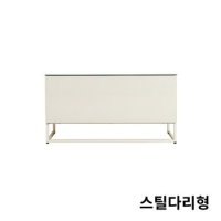 [리바트] 모노디 사이드장 스틸다리형 화이트