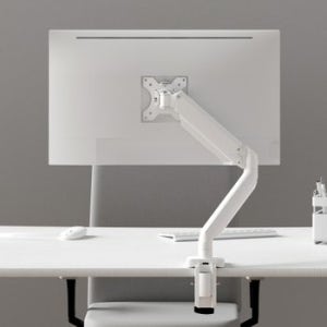 펠로우즈 PT 싱글 모니터암 거치대 화이트 (80562) USB 3.0포트