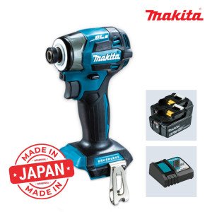 마끼다 마끼다 DTD173RTE 18V 5.0Ah 2팩 충전 무선 임팩트 드라이버 드릴 일본산 신형 BL타입 임팩 후면 패널 DTD1