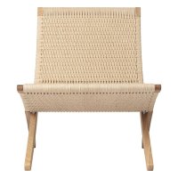 Carl Hansen Son 칼한센앤선 쿠바 체어 - 오크 오일 내추럴 페이퍼 얀 MG501