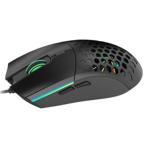 맥스틸 LED 저소음 게이밍마우스 GM-BUFF G1  블랙 GM-BUFF G1