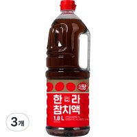 식자재왕 한라 참치액  1.8L  3개