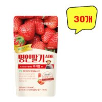 명인딸기 에이드 파우치음료 230ml  30개