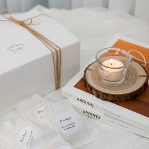 티라이트 30p 소이캔들 낱개포장 향초 미니캔들, 봄별 Happier atelier