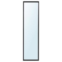 이케아NISSEDAL 니세달 거울 블랙 40x150 cm - IKEA