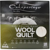 호주 워셔블 양모 이불 퀸 사이즈 Onkaparinga Wool Quilt Queen 세탁