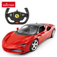 라스타 페라리 SF90 Stradale RC 자동차 1 14 충전식 배터리 원격 제어 모델 무선 기계 차량 장난감