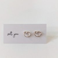 텐바이텐 솔트유 92 5 Pretzel earring