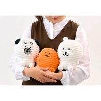 나가노 농담곰 모구라 두더지 고로케 퍼그 SHIMA 시마시마 인형 3종