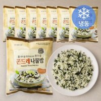 한우물 곤드레 나물밥 냉동 210g 8개 one option