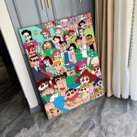 DIY 짱구 유화 그리기 세트 색칠 그림 취미 컬러링 집콕 집순이 주말 아기랑 집에서