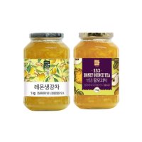 [무료배송] 레몬생강차 1kg+꿀모과차 1kg