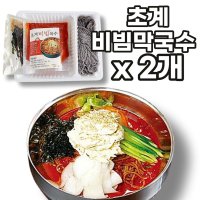 선제이피지 웰빙음식 새콤달콤 시원한 초계 양념 비빔막국수  2개  480g