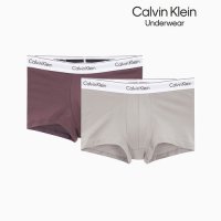 CALVIN KLEIN UNDERWEAR 남성 모던코튼 스트레치 2PK 트렁크 NB1086GUC