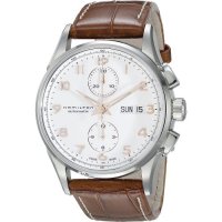 해밀턴 Jazzmaster Maestro Dial Leather Strap Mens Watch 본상품 H32576515