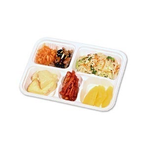 [한정판매/NO마진] 도시락용기 5칸 백색 (뚜껑별도) JB 002,일회용도시락,일회용품 쇼핑몰