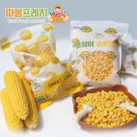 따봉프레시 국내산 초당옥수수로 만든 스위트콘 절단옥수수 (냉동)  3팩  500g(절단)