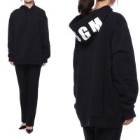 MSGM 엠에스지엠 여성 오버사이즈 후드 티셔츠 99 21S 3041MDM68 217299