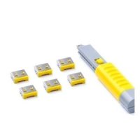 트몰/ 스마트키퍼 USB 포트락 키1블록6 UL03PK 노랑