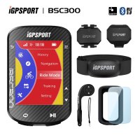 사이클링 GPS 자전거 속도계 IGPSPORT Igs 300 컴퓨터 컬러 맵 네비게이터 무선 주행 거리계 한국어 BSC300