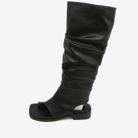 TOE OPEN TRENDY LONG BOOTS