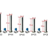 스케이트보드 강습 롤러 부품 스쿠터 액슬 스쿠터 볼트 8x37