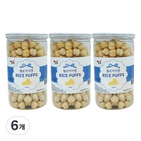 짱죽 헬로 까까짱 라이스 퍼프 아기 과자 50g  치즈  6개