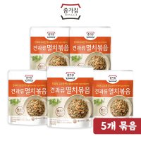 종가집 견과류 멸치볶음 100g X 5팩