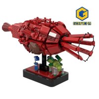 Gobricks-Moc 영국 스타일 크리에이터 우주 탐사 시리즈 드워프와 빌딩 블록 교육용