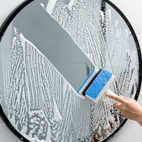 욕실 청소용스펀지 스퀴즈 물때 스펀지 제거 물기제거 스퀴지 유리 화장실 닦이 일체형 거울