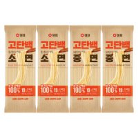 샘표 고단백면 중면 400g 2개 소면 400g 2개