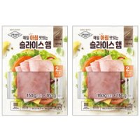 에스피씨삼립 그릭슈바인 삼립 그릭슈바인 매일 아침 맛있는 슬라이스햄 320g x 2개