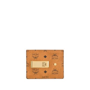MCM 머니 클립 컴팩트 카드지갑 MXCAAVI02 CO001 COGNAC 브라운 남성