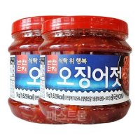 반찬단지 반찬단지 오징어젓(PET) 1kg 2개