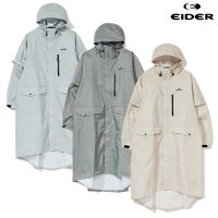 EIDER 완벽 방수 남녀공용 사계절용 아웃도어 코트형 우의 아이더