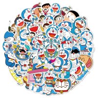 플루토 도라에몽 캐릭터 스티커 50장 세트 진구 이슬이 퉁퉁이 DORAEMON