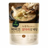 CJ upcycle 비비고 누룽지닭다리삼계탕 600g 혼밥족 간편식 엄마손맛 즉석국 보양식 아침식사