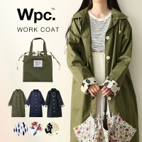 WPC 레인코트 여성 우비 발수 후드 롱코트